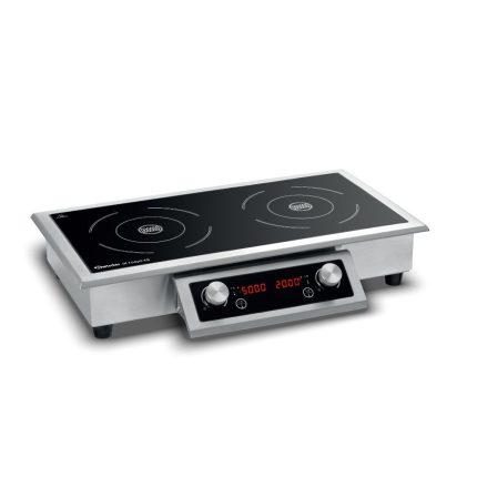 Επαγωγική εστία διπλή αναλογικη εντοιχιζόμενη