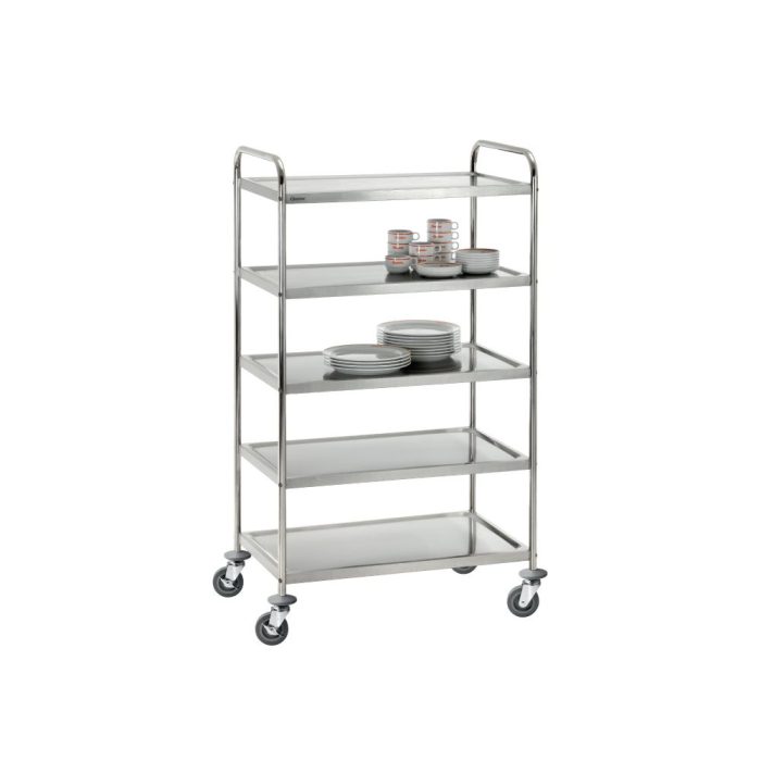 Trolley σερβιρίσματος 5 επιπέδων