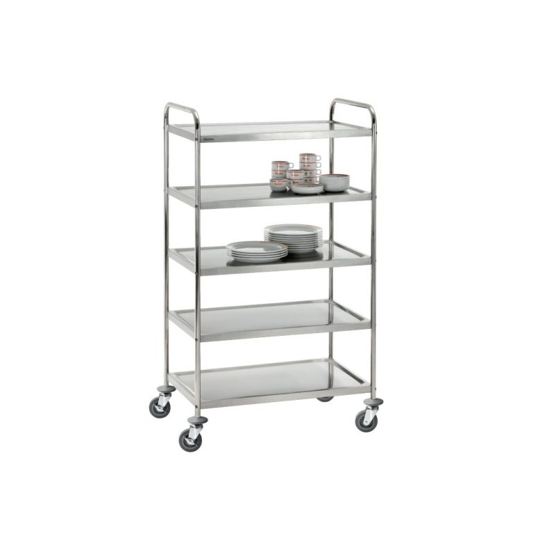 Trolley σερβιρίσματος 5 επιπέδων