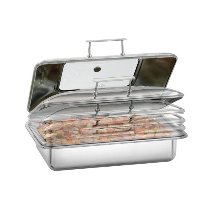 Chafing Dish Flexible για GN1/1 με soft close & παράθυρο ελέγχου - Image 3