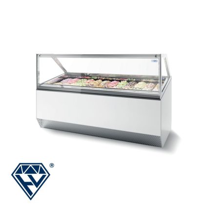 Βιτρίνα παγωτού 18 γεύσεων