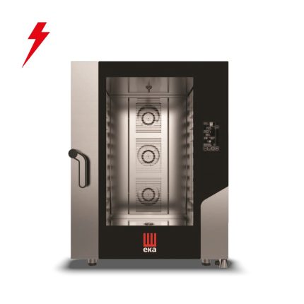 Φούρνος κυκλοθερμικός 10 θέσεων GN 2/1 απευθείας ψεκασμού με ενσωματωμένο πλύσιμο