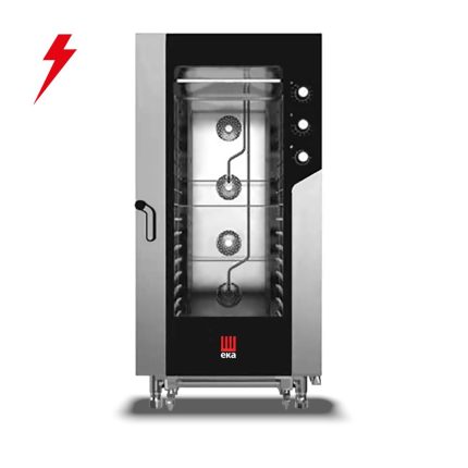 Φούρνος ηλεκτρικός κυκλοθερμικός με υγραντήρα 20 θέσεων (GN 1/1)