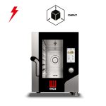 Φούρνος Compact 6 θέσεων GN 1/1 απευθείας ψεκασμού με ενσωματωμένο πλύσιμο - Image 2