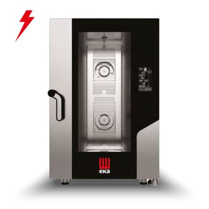 Φούρνος κυκλοθερμικός 11 θέσεων GN 1/1 απευθείας ψεκασμού με ενσωματωμένο πλύσιμο