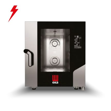 Φούρνος κυκλοθερμικός 7 θέσεων GN 1/1 απευθείας ψεκασμού με ενσωματωμένο πλύσιμο