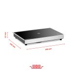 Eπαγωγική θερμαινόμενη επιφάνεια 490mm (drop in) - Image 3