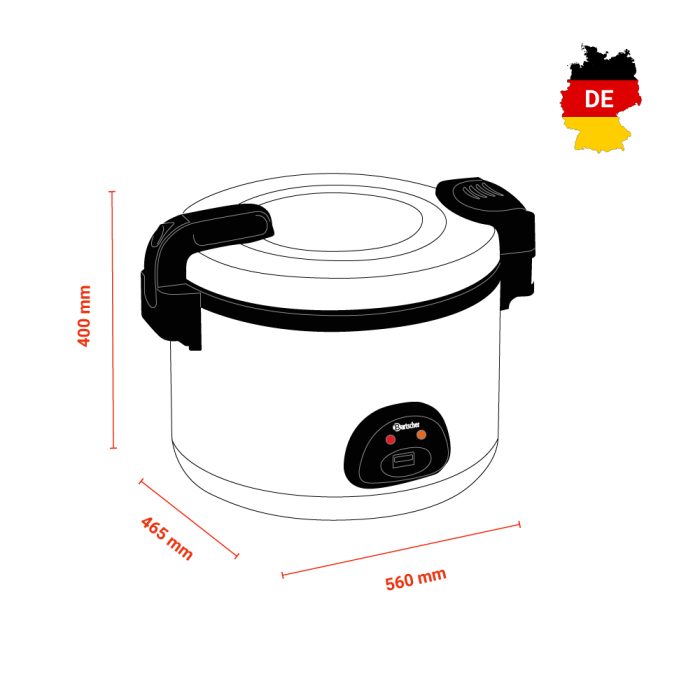 Παρασκευαστής ρυζιού 12L - Image 3