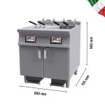 Φριτέζα διπλή ηλεκτρική αυτόματη TouchFry - Image 3