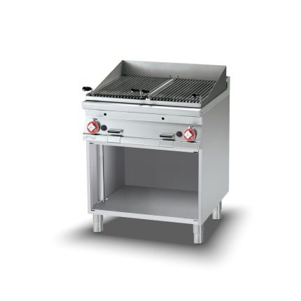 Γκριλιέρα αερίου διπλή επιδαπέδια