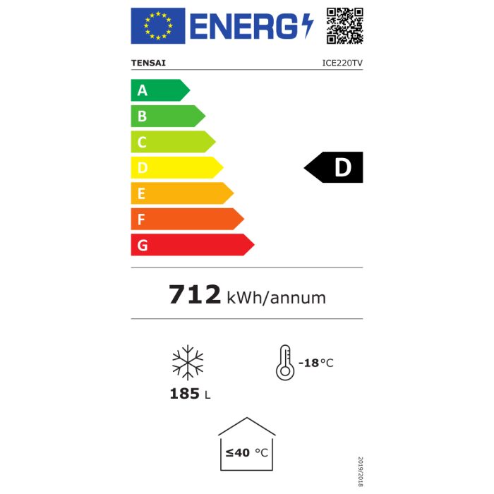 Καταψύκτης με ίσια συρόμενα κρύσταλλα 840x670x895mm - Image 2