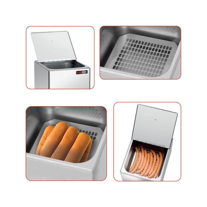 Θερμαντικό hot dog διπλό - Image 3