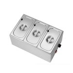 Bain Marie τριπλό για GN 1/3 - Image 4
