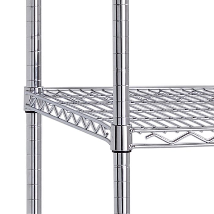 Ραφιέρα χρωμίου 4 επιπέδων 200 kg - Image 4