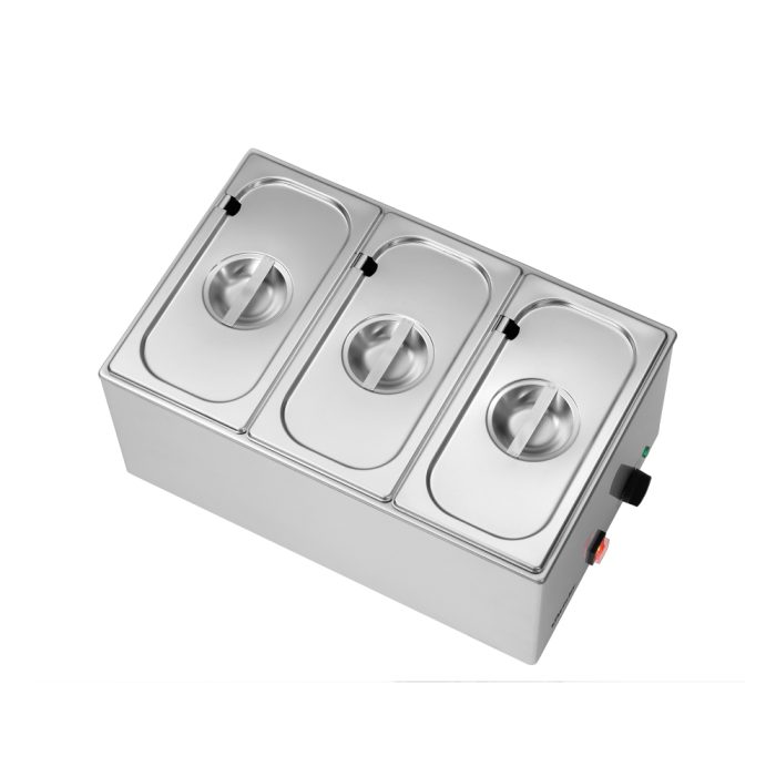 Bain Marie τριπλό για GN 1/3 - Image 4