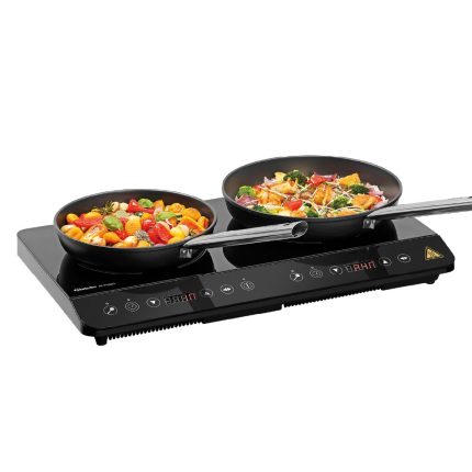 Επαγωγική εστία διπλή ηλεκτρονική