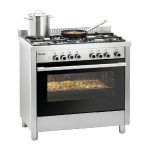 Κουζίνα αερίου 5 εστιών με φούρνο ηλεκτρικό multifunction - Image 2