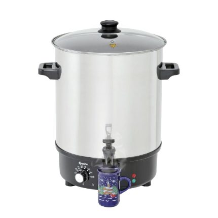 Βραστήρας κρασιού inox 30 lt