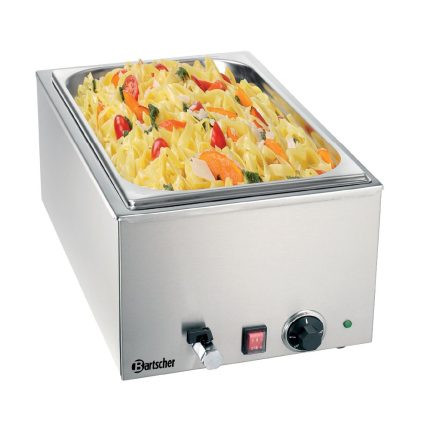 Bain Marie μονό για GN 1/1 με βρυσάκι απορρόης