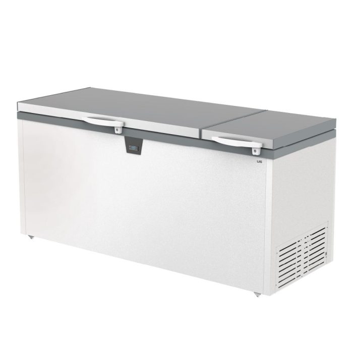 Καταψύκτης μπαούλο με 2 καπάκια 2055x875x983mm