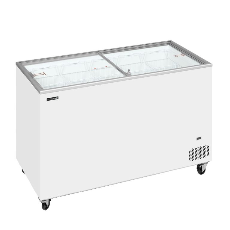 Καταψύκτης με ίσια συρόμενα κρύσταλλα 1300x630x892mm