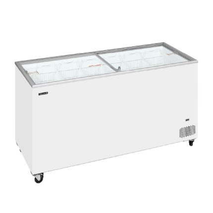 Καταψύκτης με ίσια συρόμενα κρύσταλλα 1550x630x892mm