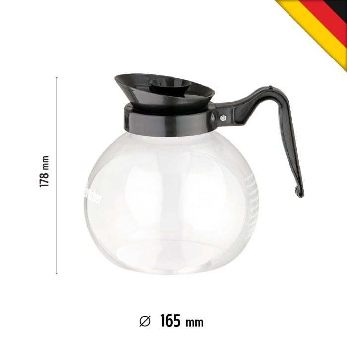 Γυάλινη κανάτα για καφετιέρες φίλτρου 1.8Lt - Image 3