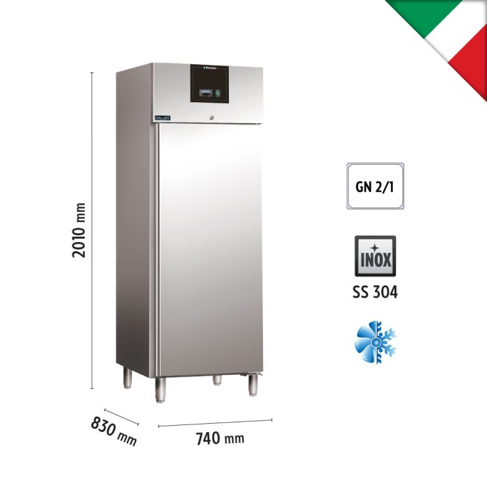 Τυφλή συντήρηση 700 lt για GN 2/1, inox 304 - Image 3