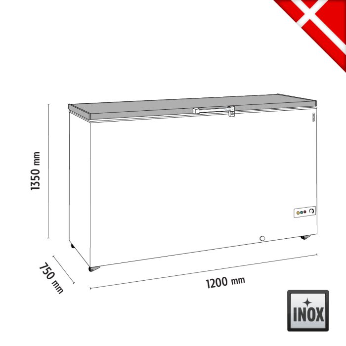 Καταψύκτης 1504x700x945mm - Image 3