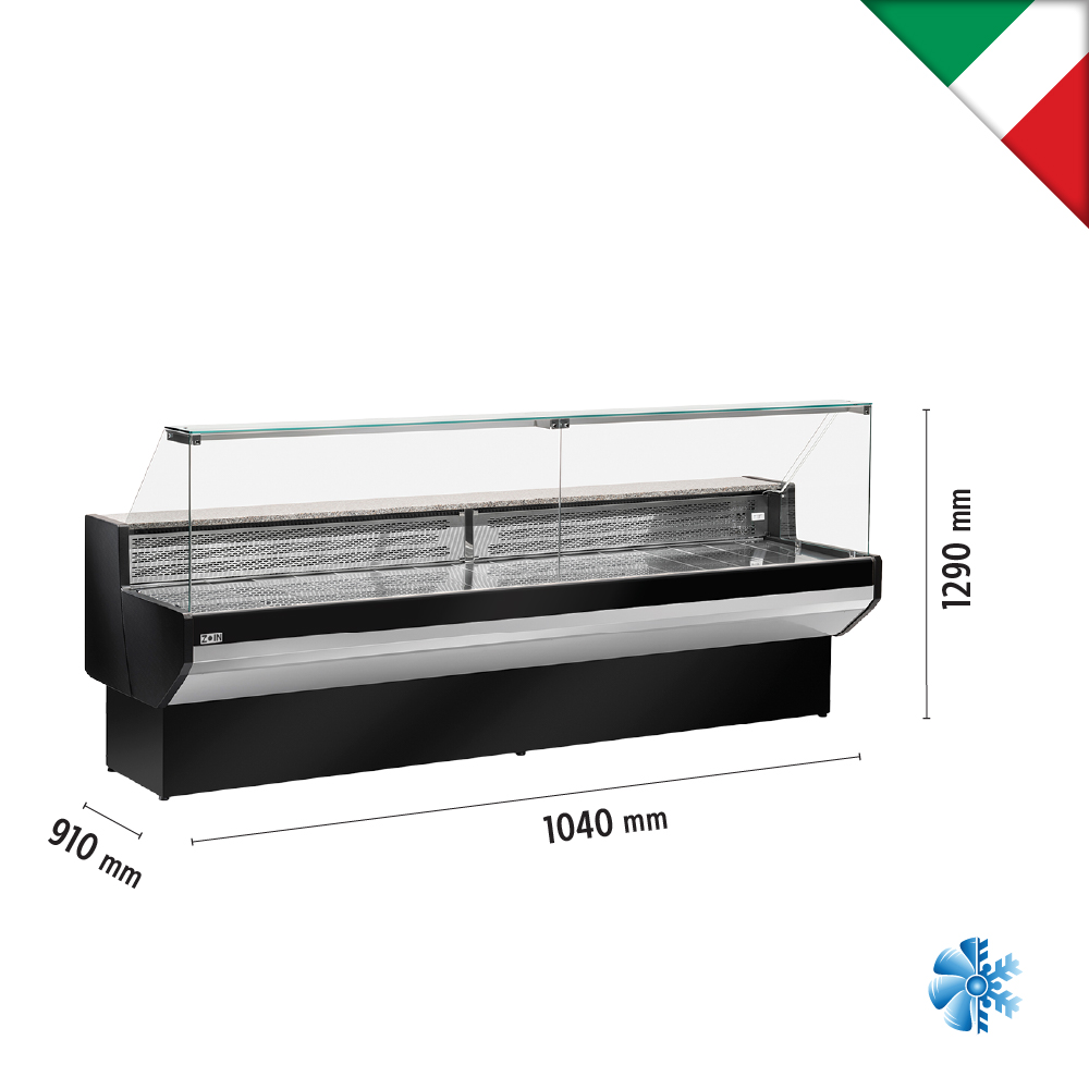 Βιτρίνα κρεάτων - αλλαντικών με αποθήκη - Image 3