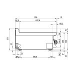 Πλατώ ηλεκτρικό διπλό 1/2 λείο & 1/2 ραβδωτό Superchrom - Image 4