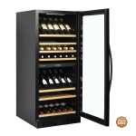 Βιτρίνα κρασιών 2 θερμοκρασιών frameless - Image 4