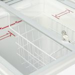 Καταψύκτης με ίσια συρόμενα κρύσταλλα 720x630x892mm - Image 2