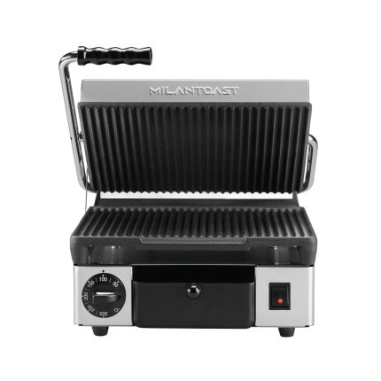 Τοστιέρα μονή ραβδωτή πάνω & κάτω