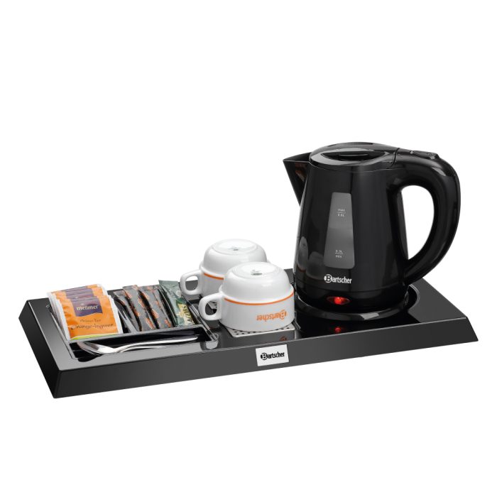 Tea station μαύρο γυαλιστερό για 1 κανάτα - Image 3
