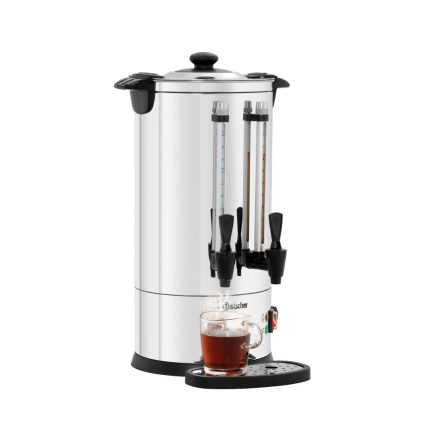 Βραστήρας τσαγιού-ζεστού νερού 8Lt με διπλά τοιχώματα (Inox design)