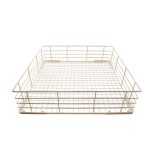 Καλάθι ποτηριών συρμάτινο με ενισχύσεις 40x40cm