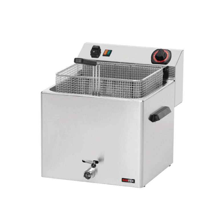 Φριτέζα ηλεκτρική 11 lt με βρυσάκι απορροής | POWER 8.1kW