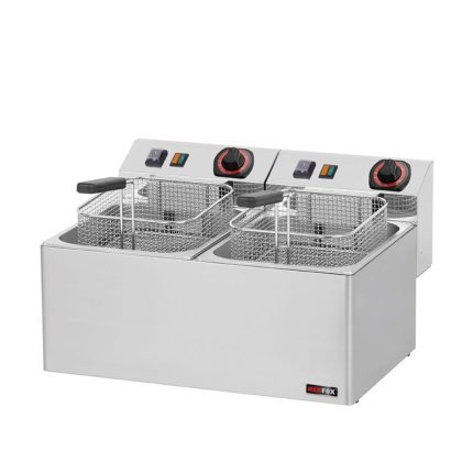 Φριτέζα ηλεκτρική διπλή 8+8 lt