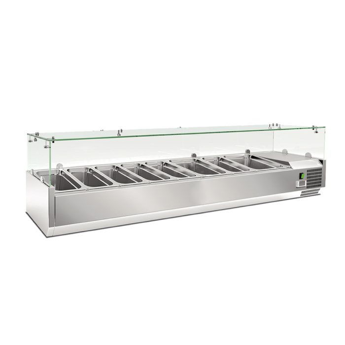 Βιτρίνα Set up μήκους 1800 mm για GN - Image 3