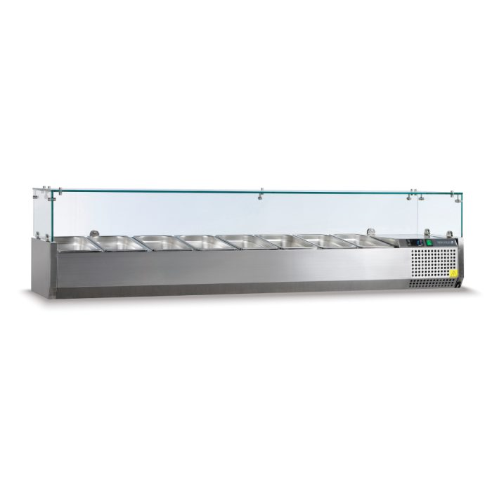 Βιτρίνα Set up μήκους 1800mm για GN 1/4 - Image 2