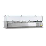 Βιτρίνα Set up μήκους 1200mm για GN 1/3