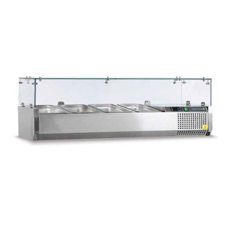 Βιτρίνα Set up μήκους 1200mm για GN 1/3