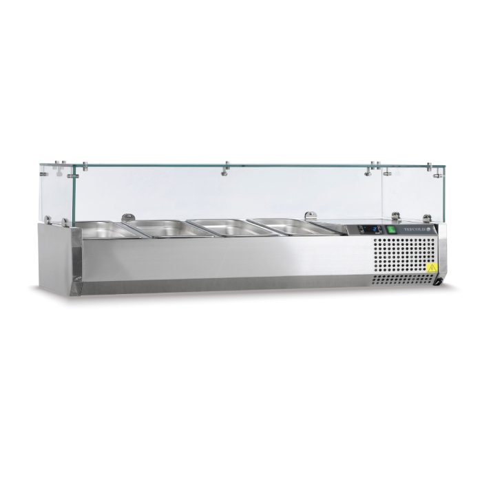 Βιτρίνα Set up μήκους 1200mm για GN 1/3 - Image 2