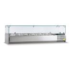 Βιτρίνα Set up μήκους 1500mm για GN 1/3 - Image 2