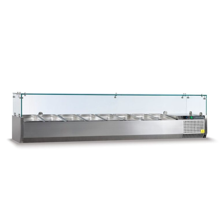 Βιτρίνα Set up μήκους 1800mm για GN 1/3