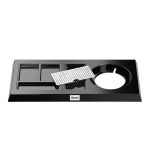 Tea station μαύρο γυαλιστερό για 1 κανάτα - Image 2