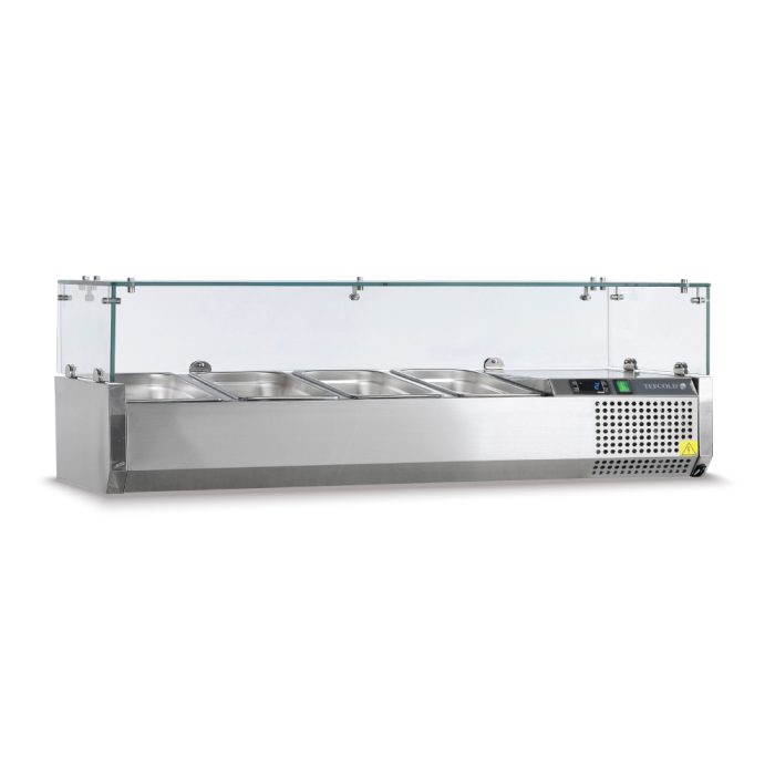 Βιτρίνα Set up μήκους 1200mm για GN 1/4 - Image 2
