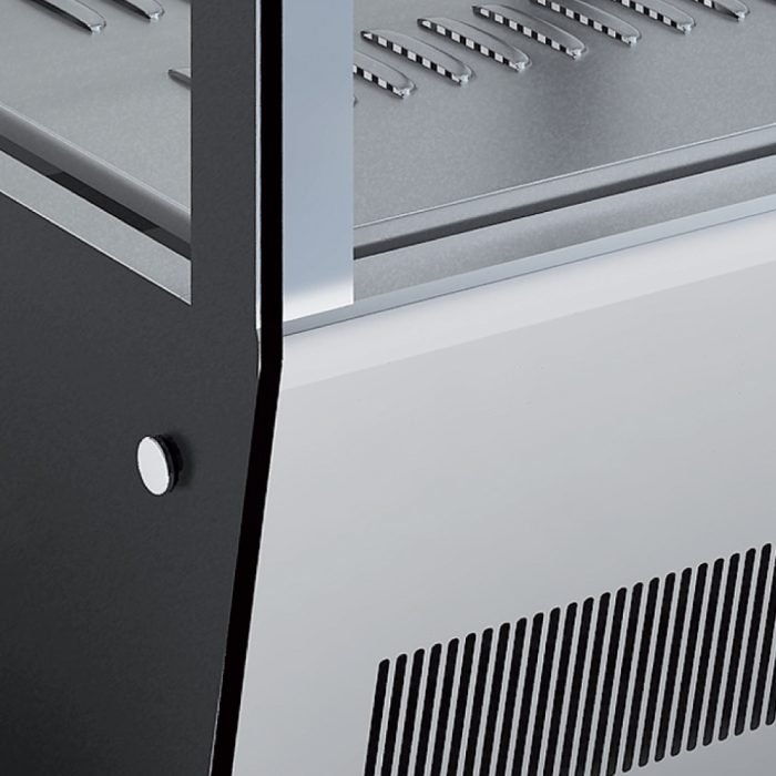 Βιτρίνα θερμαινόμενη επιτραπέζια 160lt - Image 4